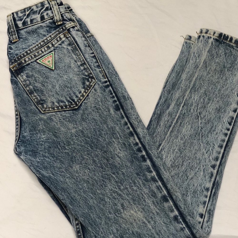 George’s Marciano for SOON washed denim vintage